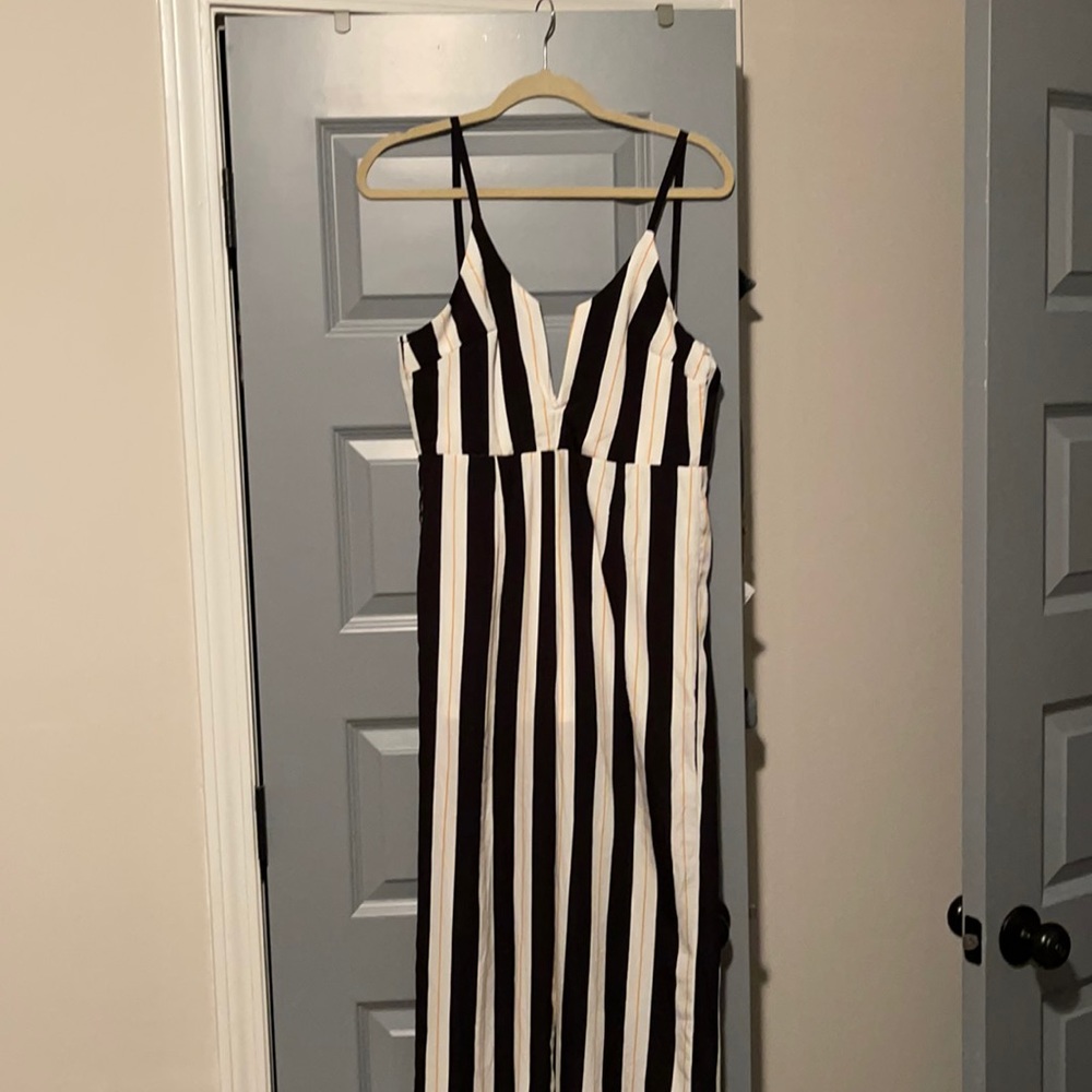Striped Jumpsuit